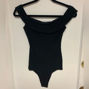 Reformation Black Bodysuit